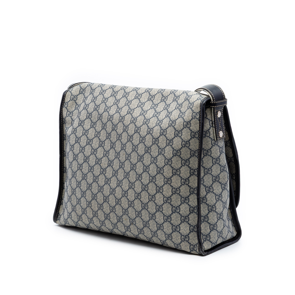 Pre-Loved Gucci GG Supreme Web Messenger Bag - Picture 2 of 7